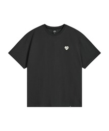 HEART RUBBER PATCH T-SHIRT