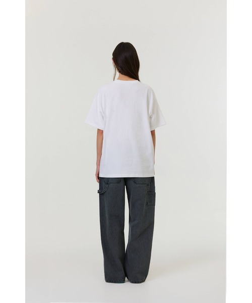 EMIS(イミス)の「HEART RUBBER PATCH T-SHIRT(Tシャツ/カットソー・レディース・グリーン/ホワイト/ブラック・FREE)」の13枚目の写真