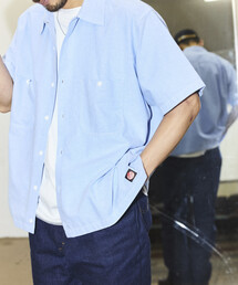 RED KAP | RED KAP/レッドキャップ 新色追加 別注 オックスフォード クロップド丈 ショートスリーブシャツ/ショート丈(シャツ/ブラウス)