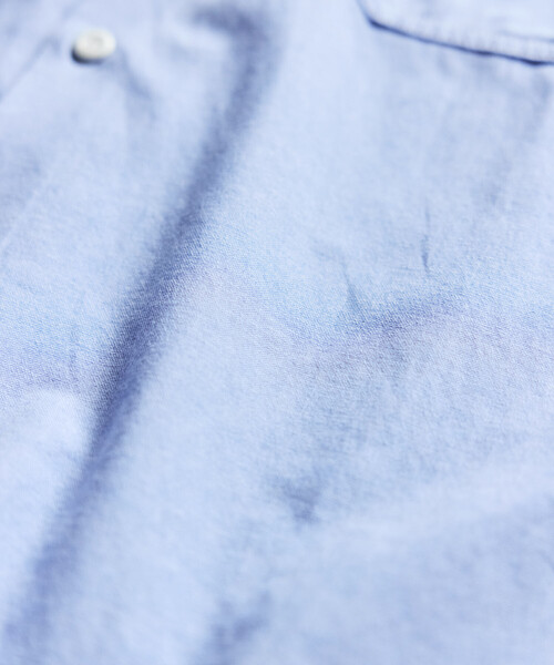 RED KAP（レッドキャップ）の「RED KAP/レッドキャップ 新色追加 別注 オックスフォード クロップド丈 ショートスリーブシャツ/ショート丈（シャツ/ブラウス・メンズ・イエロー/ブルー系その他/グレー/サックスブルー/ストライプ・LARGE/MEDIUM）」の16枚目の写真