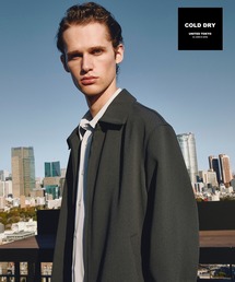 UNITED TOKYO（ユナイテッドトウキョウ）の「【新作】COLD DRY PLEATS ハリントンブルゾン　｜防シワ/接触冷感/イージーケア/通気性/春服（ブルゾン）」