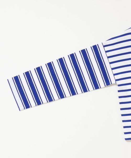 NOLLEY’S Sophi（ノーリーズソフィ）の「【Le minor/ルミノア】ボーダーロンＴ（Tシャツ/カットソー・レディース・ブラック系その他3/ブルー系その他3・38）」の21枚目の写真