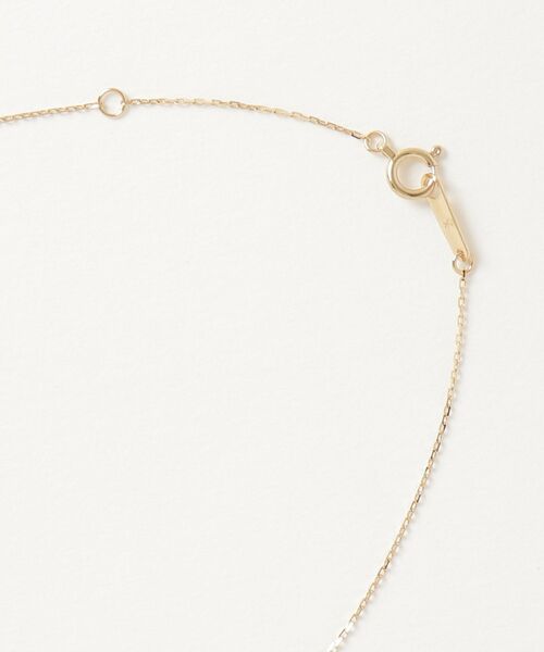 VENDOME AOYAMA（ヴァンドーム青山）の「K18YG ブルートパーズ シェル ネックレス（ネックレス・レディース・イエローゴールド・43cm）」の3枚目の写真