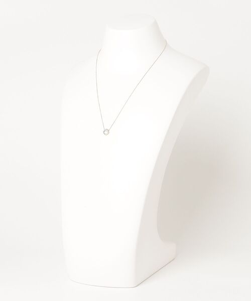 VENDOME AOYAMA（ヴァンドーム青山）の「K18YG ブルートパーズ シェル ネックレス（ネックレス・レディース・イエローゴールド・43cm）」の4枚目の写真