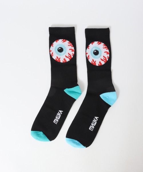 MISHKA(ミシカ)の「MISHKA SOCKS キープウォッチソックス(ソックス/靴下・メンズ・ブラック系2/ホワイト/ブラック系1/ブラック系3/ブラック系/ネイビー/ブラック/ホワイト系1・FREE)」の19枚目の写真