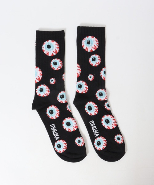 MISHKA(ミシカ)の「MISHKA SOCKS キープウォッチソックス(ソックス/靴下・メンズ・ブラック系2/ホワイト/ブラック系1/ブラック系3/ブラック系/ネイビー/ブラック/ホワイト系1・FREE)」の11枚目の写真