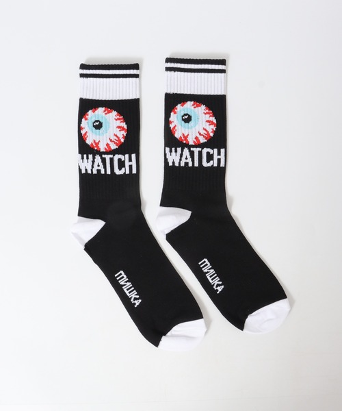 MISHKA(ミシカ)の「MISHKA SOCKS キープウォッチソックス(ソックス/靴下・メンズ・ブラック系2/ホワイト/ブラック系1/ブラック系3/ブラック系/ネイビー/ブラック/ホワイト系1・FREE)」の14枚目の写真