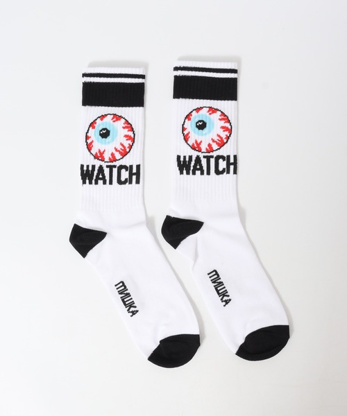 MISHKA(ミシカ)の「MISHKA SOCKS キープウォッチソックス(ソックス/靴下・メンズ・ブラック系2/ホワイト/ブラック系1/ブラック系3/ブラック系/ネイビー/ブラック/ホワイト系1・FREE)」の13枚目の写真