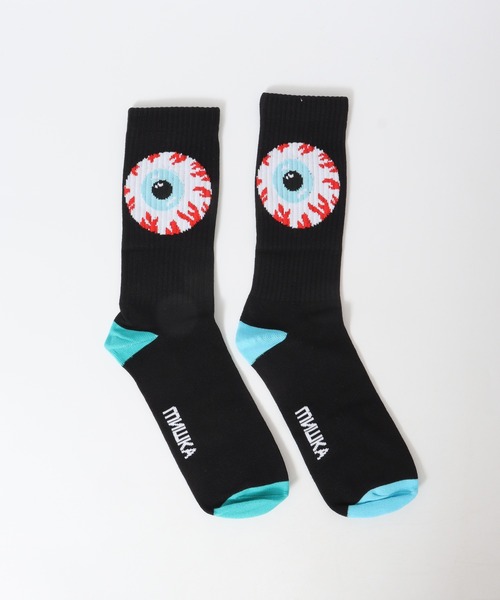MISHKA(ミシカ)の「MISHKA SOCKS キープウォッチソックス(ソックス/靴下・メンズ・ブラック系2/ホワイト/ブラック系1/ブラック系3/ブラック系/ネイビー/ブラック/ホワイト系1・FREE)」の17枚目の写真