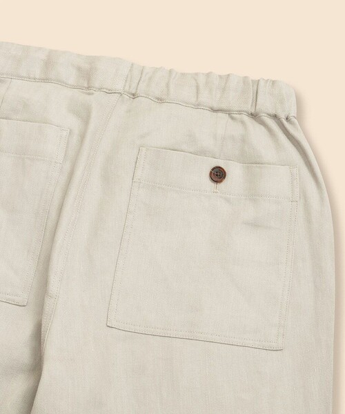 BROOKS BROTHERS（ブルックスブラザーズ）の「リネン／ウール　ペインターパンツ（その他パンツ・メンズ・ネイビー・LARGE/SMALL）」の2枚目の写真