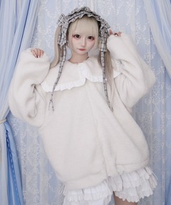 新色入荷】ラメシャギーAラインコート（その他アウター）｜couture BY