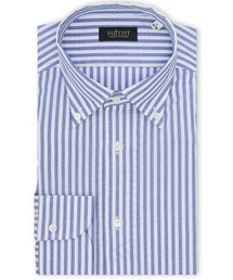 SUITIST（スーティスト）の「【ストレッチ 綿混】スーティスト ワンピース ボタンダウン ビジネスドレス 長袖 ワイシャツ（ビジネスシャツ）」