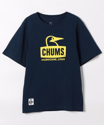CHUMS（チャムス）の「限定展開 CHUMS/チャムス キッズブービーフェイスTシャツ / Kid's Booby Face T-Shirt（Tシャツ/カットソー）」