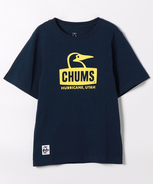 FREAK'S STORE(フリークスストア)の「限定展開 CHUMS/チャムス キッズブービーフェイスTシャツ / Kid's Booby Face T-Shirt(Tシャツ/カットソー・メンズ・ネイビー/サックスブルー/ホワイト・SMALL/X-LARGE/LARGE/MEDIUM)」の2枚目の写真