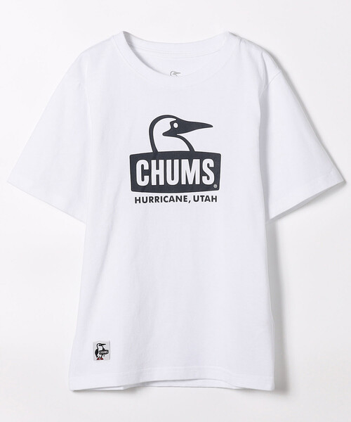 FREAK'S STORE(フリークスストア)の「限定展開 CHUMS/チャムス キッズブービーフェイスTシャツ / Kid's Booby Face T-Shirt(Tシャツ/カットソー・メンズ・ネイビー/サックスブルー/ホワイト・SMALL/X-LARGE/LARGE/MEDIUM)」の1枚目の写真