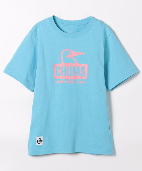 FREAK'S STORE(フリークスストア)の「限定展開 CHUMS/チャムス キッズブービーフェイスTシャツ / Kid's Booby Face T-Shirt(Tシャツ/カットソー・メンズ・ネイビー/サックスブルー/ホワイト・SMALL/X-LARGE/LARGE/MEDIUM)」の3枚目の写真