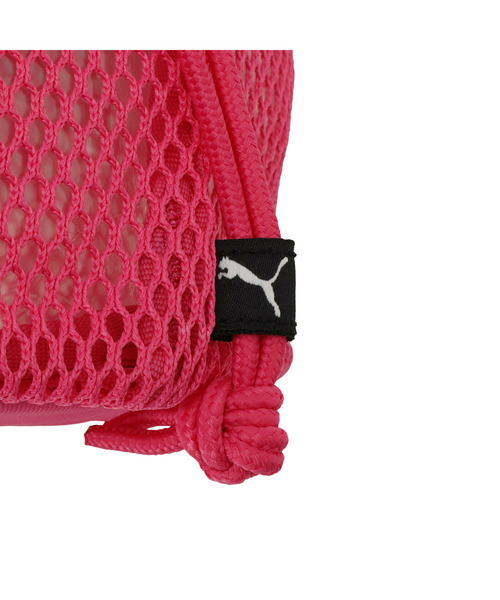 PUMA(プーマ)の「PUMA プーマ ユニセックス プーマ ドローストリングバッグ 4L(ショルダーバッグ・メンズ・サンドベージュ/ピンク系1・フリー)」の5枚目の写真