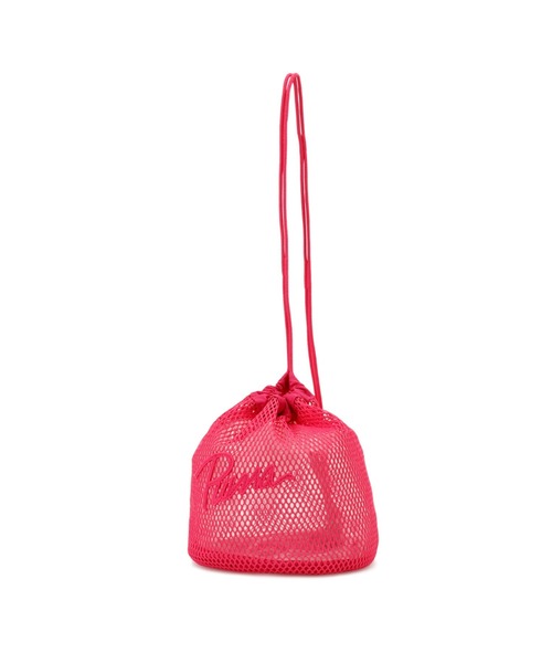 PUMA(プーマ)の「PUMA プーマ ユニセックス プーマ ドローストリングバッグ 4L(ショルダーバッグ・メンズ・サンドベージュ/ピンク系1・フリー)」の1枚目の写真