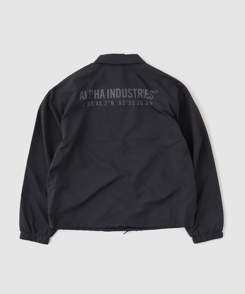 Alpha Industries（アルファインダストリーズ）の「ALPHA INDUSTRIES / アルファ インダストリーズ LIGHTWEIGHT RELAXED COAC（その他アウター・メンズ・ブラック・MEDIUM/SMALL/X-LARGE/LARGE）」の2枚目の写真
