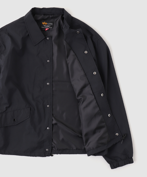 Alpha Industries（アルファインダストリーズ）の「ALPHA INDUSTRIES / アルファ インダストリーズ LIGHTWEIGHT RELAXED COAC（その他アウター・メンズ・ブラック・MEDIUM/SMALL/X-LARGE/LARGE）」の5枚目の写真