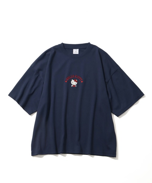 sanrio(サンリオ)の「【Sanrio/サンリオ】刺繍&プリント グラフィックTシャツ(Tシャツ/カットソー・レディース・ネイビー/ブラック/ピンク/ホワイト・L/M)」の17枚目の写真