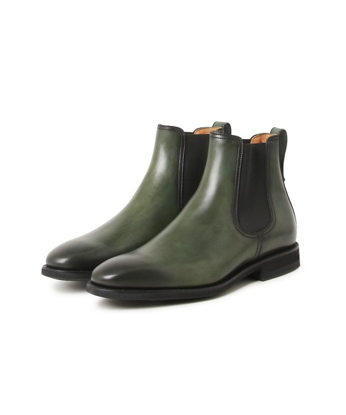 Berwick1707(バーウィック)の「Berwick バーウィック サイドゴア 376 ヴィブラムソール(ブーツ・メンズ・グリーン・7/8)」の1枚目の写真