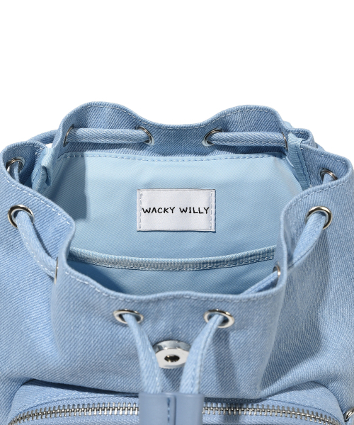 Wacky WiLLy(ワッキーウィリー)の「リリカーゴバックパック スモール インディゴ(バックパック/リュック・レディース・その他・F)」の7枚目の写真