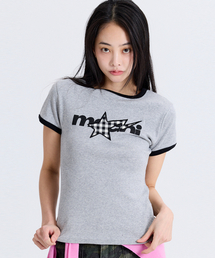 SHOOTING STAR SLIM FIT T-SHIRT MELANGE