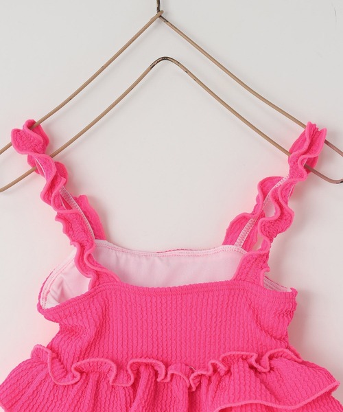 LOWRYS FARM（ローリーズファーム）の「ＳＷＩＭ／フリルＳＥＴＵＰ　661570（水着・キッズ・グリーン/ピンク・110cm/130cm/120cm）」の16枚目の写真