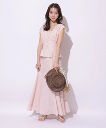 Mystrada | ペプラムカラーボイルワンピース(ワンピース)