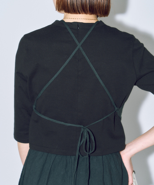 CITYSHOP(シティーショップ)の「YANYAN × FUJIN TREE 別注 トップス(シャツ/ブラウス・レディース・ブラック・FREE)」の14枚目の写真