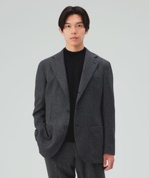 フランネル 3ボタン ジャケット(セットアップ対応)