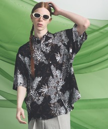 MAISON SPECIAL | 《UNISEX》【Italian Dead Stock Fabric】Prime-Over Regular Collar Various Patterns Short Sleeve Shirt/【イタリアンデッドストックファブリック】プライムオーバーレギュラーカラーヴェリアスパターンショートスリーブシャツ【MAISON SPECIAL/メゾンスペシャル】(シャツ/ブラウス)