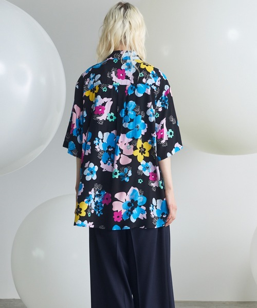 MAISON SPECIAL(メゾンスペシャル)の「《UNISEX》【Italian Dead Stock Fabric】Prime-Over Regular Collar Various Patterns Short Sleeve Shirt/【イタリアンデッドストックファブリック】プライムオーバーレギュラーカラーヴェリアスパターンショートスリーブシャツ【MAISON SPECIAL/メゾンスペシャル】(シャツ/ブラウス・メンズ・その他8/その他1/その他5/その他3/その他2/その他9/その他7/その他4/その他6・0/2/1)」の17枚目の写真