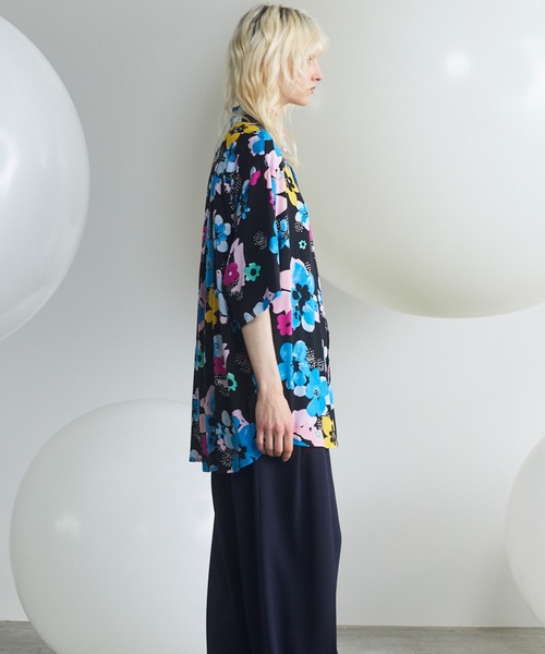 MAISON SPECIAL(メゾンスペシャル)の「《UNISEX》【Italian Dead Stock Fabric】Prime-Over Regular Collar Various Patterns Short Sleeve Shirt/【イタリアンデッドストックファブリック】プライムオーバーレギュラーカラーヴェリアスパターンショートスリーブシャツ【MAISON SPECIAL/メゾンスペシャル】(シャツ/ブラウス・メンズ・その他8/その他1/その他5/その他3/その他2/その他9/その他7/その他4/その他6・0/2/1)」の16枚目の写真