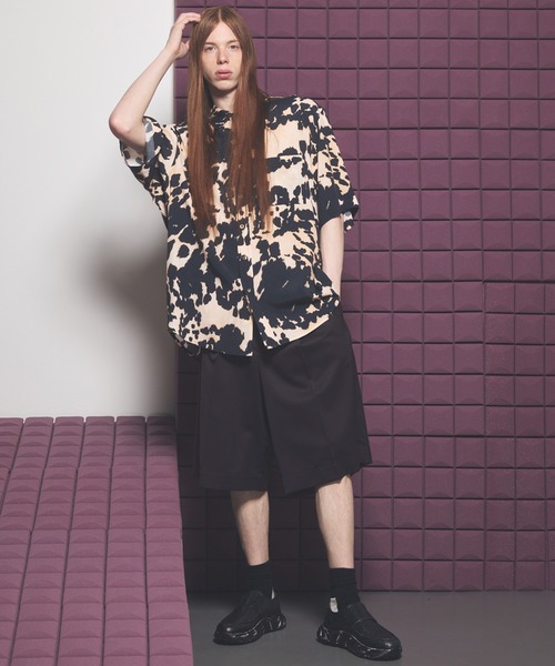 MAISON SPECIAL(メゾンスペシャル)の「《UNISEX》【Italian Dead Stock Fabric】Prime-Over Regular Collar Various Patterns Short Sleeve Shirt/【イタリアンデッドストックファブリック】プライムオーバーレギュラーカラーヴェリアスパターンショートスリーブシャツ【MAISON SPECIAL/メゾンスペシャル】(シャツ/ブラウス・メンズ・その他8/その他1/その他5/その他3/その他2/その他9/その他7/その他4/その他6・0/2/1)」の14枚目の写真