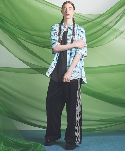 MAISON SPECIAL(メゾンスペシャル)の「《UNISEX》【Italian Dead Stock Fabric】Prime-Over Regular Collar Various Patterns Short Sleeve Shirt/【イタリアンデッドストックファブリック】プライムオーバーレギュラーカラーヴェリアスパターンショートスリーブシャツ【MAISON SPECIAL/メゾンスペシャル】(シャツ/ブラウス・メンズ・その他8/その他1/その他5/その他3/その他2/その他9/その他7/その他4/その他6・0/2/1)」の10枚目の写真