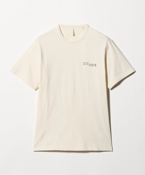 MONKEY TIME(モンキータイム)の「<SUNFLOWER>ロゴ Tシャツ(Tシャツ/カットソー・メンズ・ライトピンク/ライトブルー/オフホワイト・M/L)」の2枚目の写真