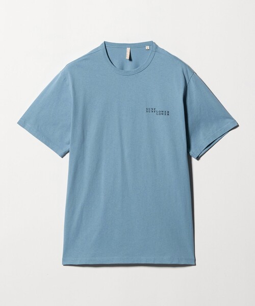 MONKEY TIME(モンキータイム)の「<SUNFLOWER>ロゴ Tシャツ(Tシャツ/カットソー・メンズ・ライトピンク/ライトブルー/オフホワイト・M/L)」の1枚目の写真
