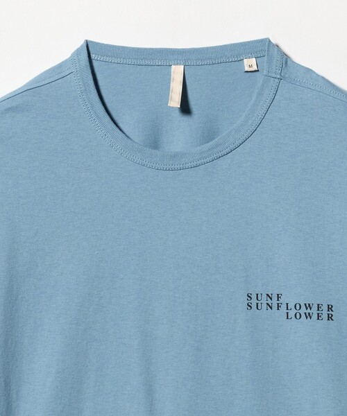 MONKEY TIME(モンキータイム)の「<SUNFLOWER>ロゴ Tシャツ(Tシャツ/カットソー・メンズ・ライトピンク/ライトブルー/オフホワイト・M/L)」の10枚目の写真