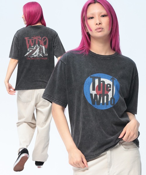 ★美品 The who ザ・フー グレー 半袖 Tシャツ・カットソー S The Who (ザ・フー) アーティスト Tシャツ 半袖 ザ・フー ユニセックス