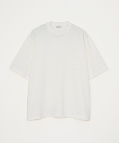 VICTIM(ヴィクティム)の「VICTIM ヴィクティム / BASIC POCKET TEE ベーシックポケットTシャツ ポケT / VTM-26-CS-007(Tシャツ/カットソー・メンズ・ネイビー/ベージュ/ホワイト/ブラック・1/3/2)」の2枚目の写真