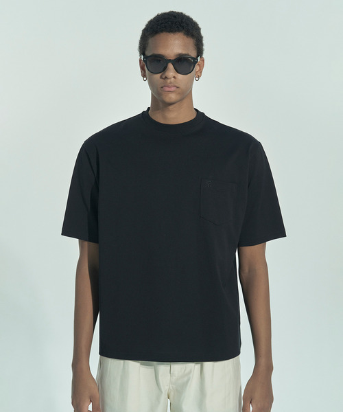 VICTIM(ヴィクティム)の「VICTIM ヴィクティム / BASIC POCKET TEE ベーシックポケットTシャツ ポケT / VTM-26-CS-007(Tシャツ/カットソー・メンズ・ネイビー/ベージュ/ホワイト/ブラック・1/3/2)」の6枚目の写真