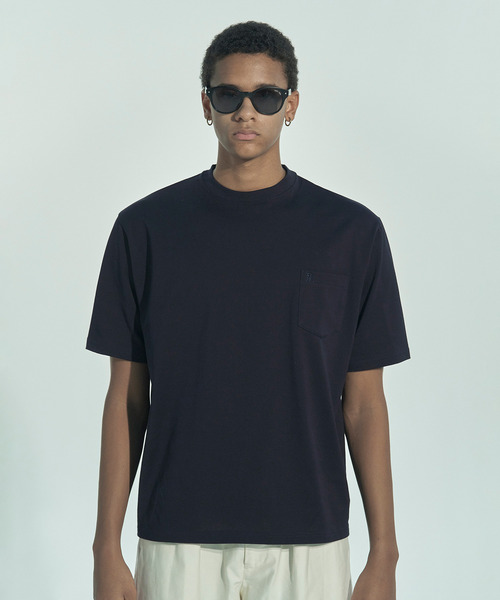 VICTIM(ヴィクティム)の「VICTIM ヴィクティム / BASIC POCKET TEE ベーシックポケットTシャツ ポケT / VTM-26-CS-007(Tシャツ/カットソー・メンズ・ネイビー/ベージュ/ホワイト/ブラック・1/3/2)」の8枚目の写真