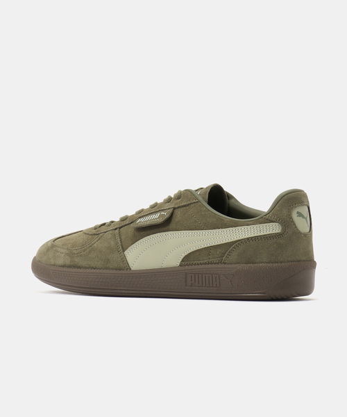 PUMA(プーマ)の「PUMA PALERMO 396463-89(スニーカー・メンズ・カーキ・28cm/28.5cm/23cm/24cm/24.5cm/26.5cm/27cm/27.5cm/23.5cm/26cm/25cm)」の3枚目の写真