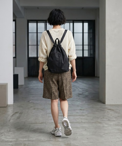 STYLE DELI(スタイルデリ)の「【BLK001】ミックスツイードハーフパンツ(その他パンツ・レディース・グレー/ネイビー/ブラウン・FREE)」の12枚目の写真