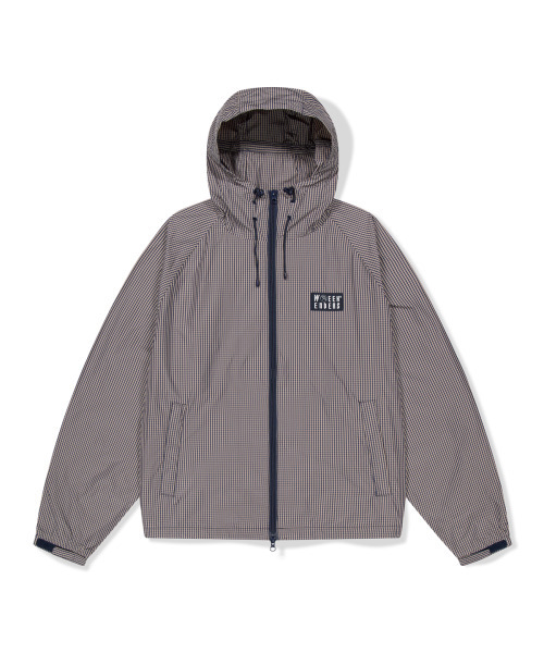 WKNDRS(ウィーキャンドース)の「AP CHECKERD HOODIE JACKET (NAVY)(ナイロンジャケット・レディース・その他・X-LARGE/LARGE/MEDIUM)」の1枚目の写真