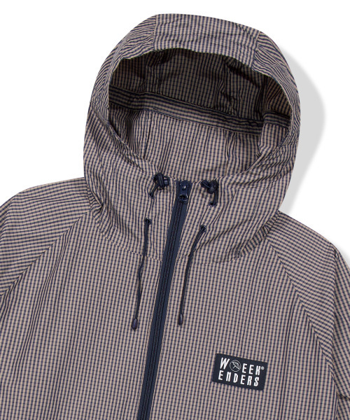 WKNDRS(ウィーキャンドース)の「AP CHECKERD HOODIE JACKET (NAVY)(ナイロンジャケット・レディース・その他・X-LARGE/LARGE/MEDIUM)」の3枚目の写真
