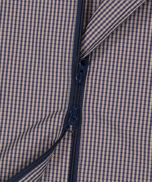 WKNDRS(ウィーキャンドース)の「AP CHECKERD HOODIE JACKET (NAVY)(ナイロンジャケット・レディース・その他・X-LARGE/LARGE/MEDIUM)」の4枚目の写真