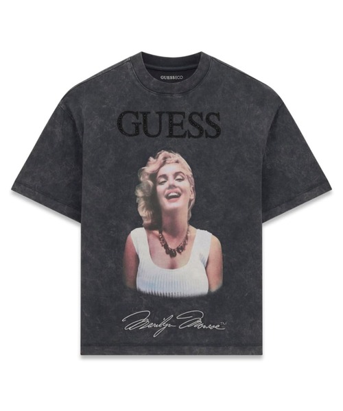 マリリン　黒とグレー2枚 MARILYN Oversize Tee Tシャツ 半袖 | GUESS(ゲス) JAPAN 公式